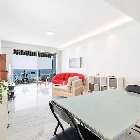 Panoramic Sea View 1 Bdr Promenade Des شقة *