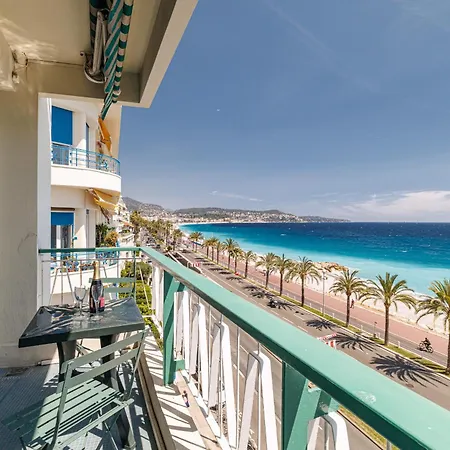 شقة Panoramic Sea View 1 Bdr Promenade Des نيس