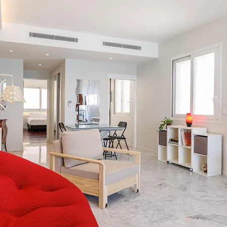 شقة Panoramic Sea View 1 Bdr Promenade Des *